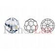 Koraliki dekoracyjne 14MM kryształki, kulki kryształowe do żyrandoli i ozdabiania