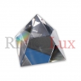Piramida kryształowa 50mm z prawdziwego kryształu
