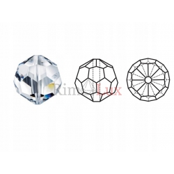 Koraliki dekoracyjne 10MM kryształki, kulki kryształowe do żyrandoli i ozdabiania