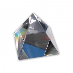 Piramida kryształowa 60mm z prawdziwego kryształu